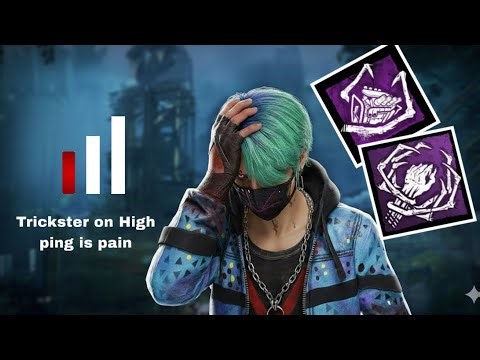 Is Trickster UNPLAYABLE on Controller with High Ping? | dead by daylight | (No commentary)