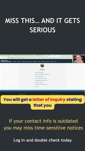 Avoid Severe NCREC Trouble