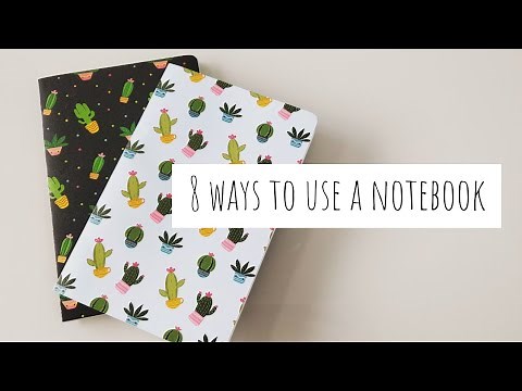 8 Ways To Fill Your Empty Notebooks and Diaries! How To Fill Your Empty Diaries