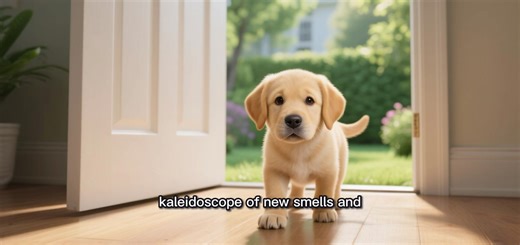 Leo the puppy - A yellow Labrador puppy with floppy ears and a playful expression, wearing a red collar. Leo the adult dog - A strong adult yellow Labrador with a shiny coat and a happy, loyal face, wearing a red collar. Leo the old dog - A wise-looking old yellow Labrador with gray fur around his muzzle, lying comfortably on a soft blanket. #labrador #doglover #dogloversoftiktok #dogloverforever #fypppppppppppppp