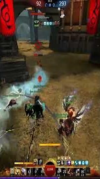 Guild Wars 2 - Auto res Warrior Spealbreak PvP - 100% Combo #gw2 #guildwars2 #spellbreak #pvp