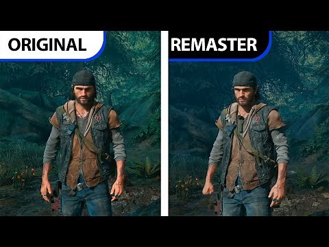 Days Gone | Original vs Remaster | Final Gameplay Graphics Comparison