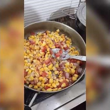 sweet corn in 2 minutes. #easy recipe #tastysweetcorn