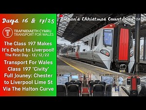 (16/17) The TFW Class 197 Liverpool Debut! Full Journey: Chester - Liverpool Lime Street