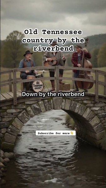 Old Tennessee country by the riverband #countrymusic #country #bluegrass