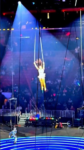 Aerialist Performs to “Vertigo” | Ringling Circus 🎪