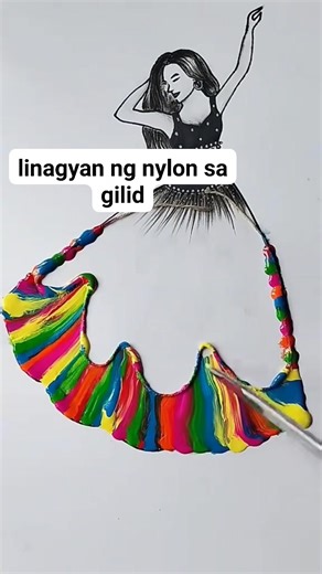 #rainbowpainting #ideas #teknik #painting #creativity | ilokanangmahugot vlog