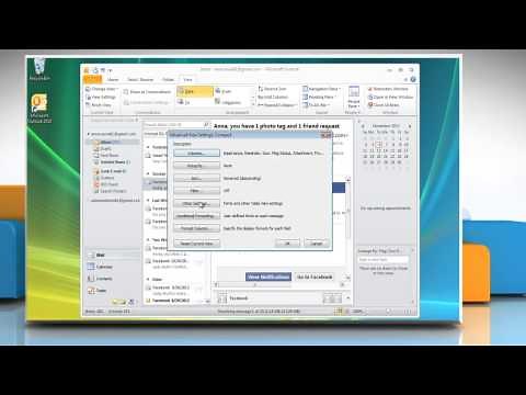 Customize fonts in the 'Reading Pane' in Microsoft® Outlook 2010