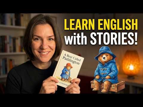 Learn English Fast with Stories 📚 A Bear Called Paddington | Vocabulary, Grammar & Pronunciation Ex