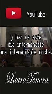 En vivo: "Tonight" de "West Side Story" [Amor sin barreras] - BERNSTEIN | LauraTenora