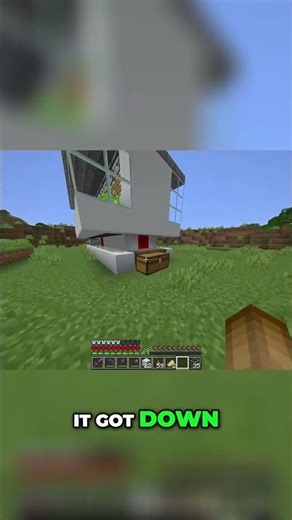 Minecraft Automatic Sugar Cane Farm! #minecraft #shorts