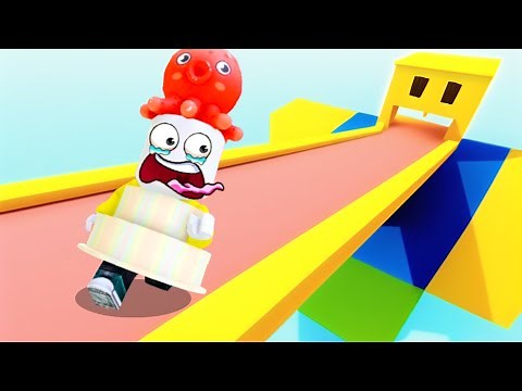 工場で作ったタコボンドケーキを巨人にあげてみたロブロックス【 Roblox 】