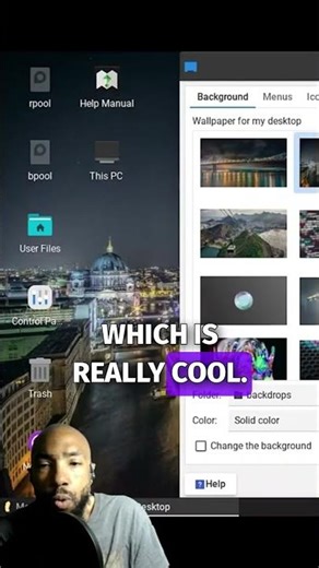Explore the Cool Desktop Options in Linux Lite! #shorts