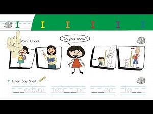 2. Think Read Write 3 - "I" Sight Words Chant - by ELF Learning