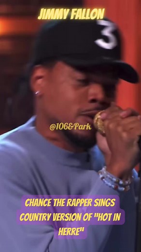 Never forget the musical genuis Chance The Rapper displayed 🤌🏾🔥🔥 #chancetherapper#chicago#106andpark#jimmyfallon @Chance The Rapper
