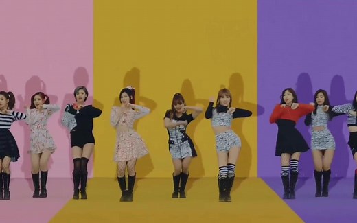 twice和ioi两大韩国女团mv对比