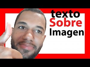 Como poner texto encima de una imagen en html css