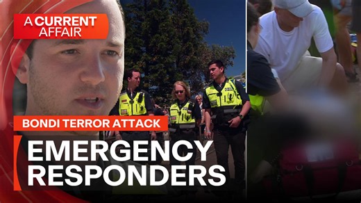 As Sunday's deadly shooting attack was unfolding, there were some running towards it. Among them a small group of volunteer first responders. They're Bondi locals who started training for the worst four years ago, hoping they'd never be needed. #9ACA | A Current Affair