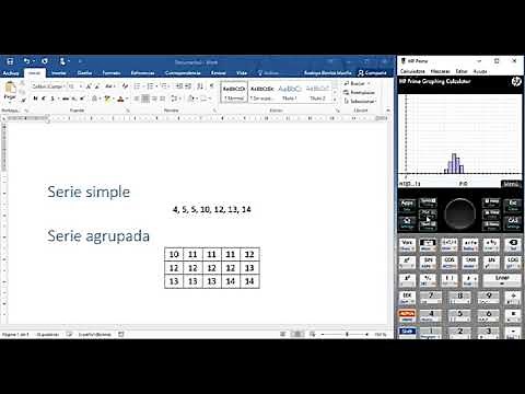 TUTORIAL HP PRIME: USO DE LA APLICACIÓN 1 VAR ESTADISTICA (Para el análisis estadístico univariante)