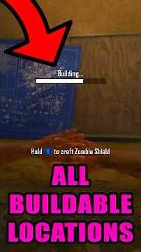 All Mob of the Dead Buildable Parts & Locations!
