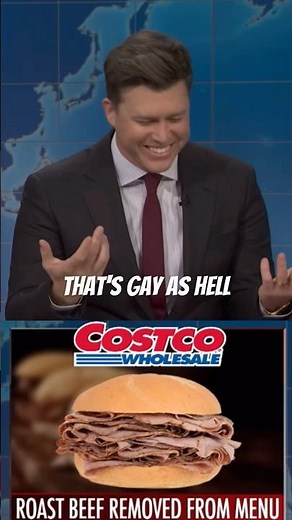 “Roast Beef” Colin Jost Joke Swap 🤣 #snl