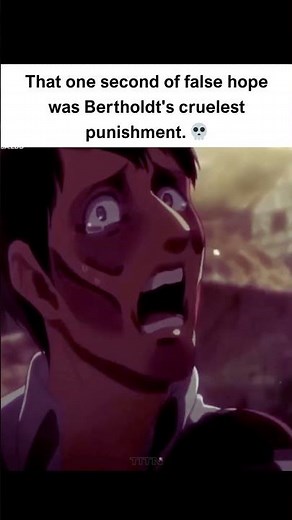 Bertholdt's Final Moments of Despair | Armin's Colossal Titan Transformation | Attack on Titan