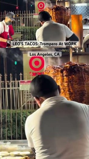 Taco Master! Fire! Al Pastor in LA! 🔥 🌮 #foodie #losangeles #shorts #tacos #streetfood #eatmycity
