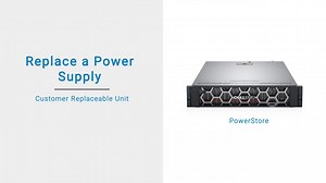 How to Replace Power Supply for PowerStore