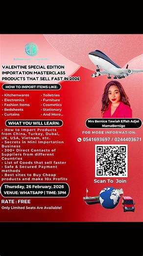 Valentine Special Importation Masterclass Announcement
