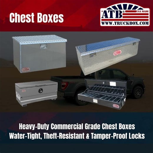 Heavy-Duty Chest Boxes Built for Real Work | American Truckboxes (ATB) USA-Made