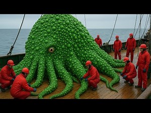 “Rescuing a Giant Octopus Covered in Parasites 😲 You Won’t Believe the Transformation!”