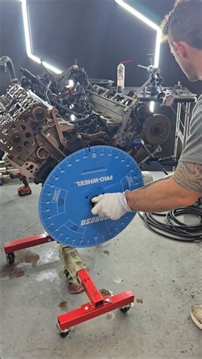 Ryan is all in on this one. Comp Cams degreed and installed. #svtgarage #camshaft #diy #shorts #fyp