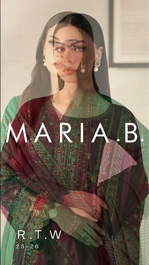 Maria B Ready To Wear New Collection December 2025/2026 | Pakistani Designer Dresses Online UK