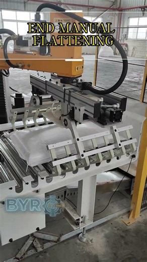 Automated Bag Shaping Powder Palletizer#palletizing #pp #robotics #factory
