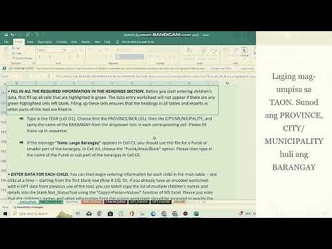 Paano mag encode sa 2024 eOPT Tool