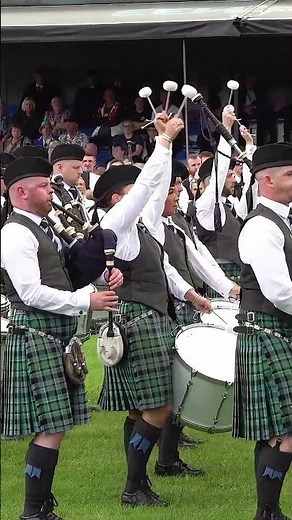 Inveraray Pipe Band 4th at 2026 #europeanpipebandchampionships in City of Perth #scotland #shorts