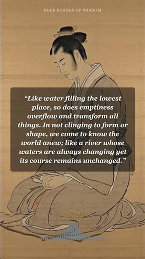 Lao Tzu: Why Doing Nothing Changes Everything
