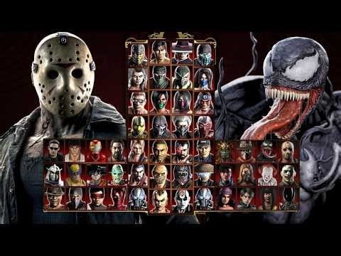 Mortal Kombat 9 - JASON VOORHEES & VENOM - Expert Tag Ladder - Gameplay @(1080p) - 60ᶠᵖˢ ✔