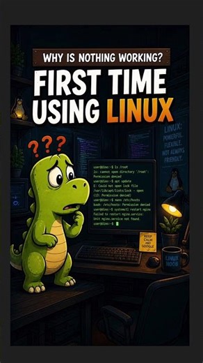 POV: Your first 10 minutes using Linux!