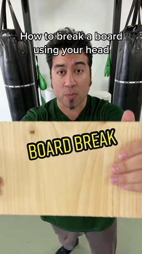 How to Break a Board Using Your Head Safely