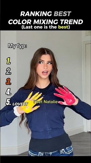 Ranking Best Color Mixing Trend