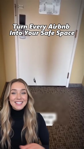Turn every Airbnb into a safe space#lockpoint #gift #security #safetravels #livingalone #giftidea #safetravelsd