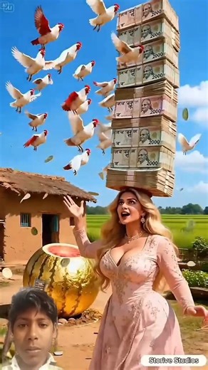 A lovely story of a hen and a farmer #shorts​ #ai​ #hen​ #trending​