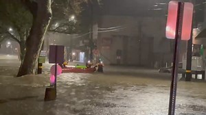 BREAKING: Channel 11 is in Oakdale and can see swift water rescue crews hard at work as rain keeps pouring down. A Flash Flood Warning for parts of Allegheny, Greene and Washington counties has been extended overnight. LIVE UPDATES >> wpxi.tv/3VW5zDh PHOTOS >> https://bit.ly/4axGfry RADAR >> wpxi.tv/380to3O | WPXI-TV Pittsburgh