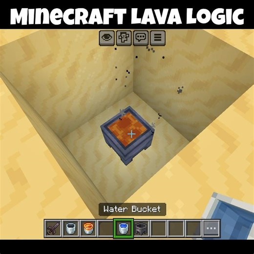 Minecraft Lava Logic is INSANE! 🌋