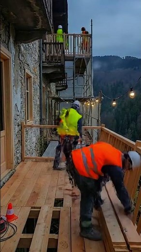 Luxury Mountain Villa Balcony at Sunset | Cozy Cliffside Retreat with Scenic Valley Views