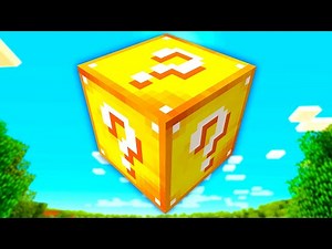 BLOQUE DE LA SUERTE! 💎😈 | Minecraft