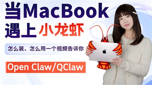 【Mac养龙虾】在Mac上怎么装原生Claw，装完怎么用！是不是能让这工作效率更高效，看这一个视频就够了！