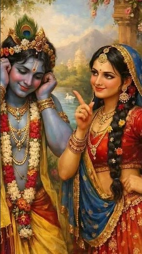 Beautiful Radha Krishna Animated Wallpapers Peaceful Bhakti Status | Jai Shri Radhe Krishna