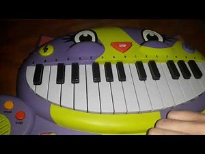 Happy Birthday to the Cat Piano and the Cat Piano Player